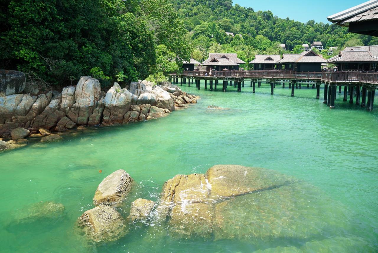 جزیره پانگکور لوت در مالزی