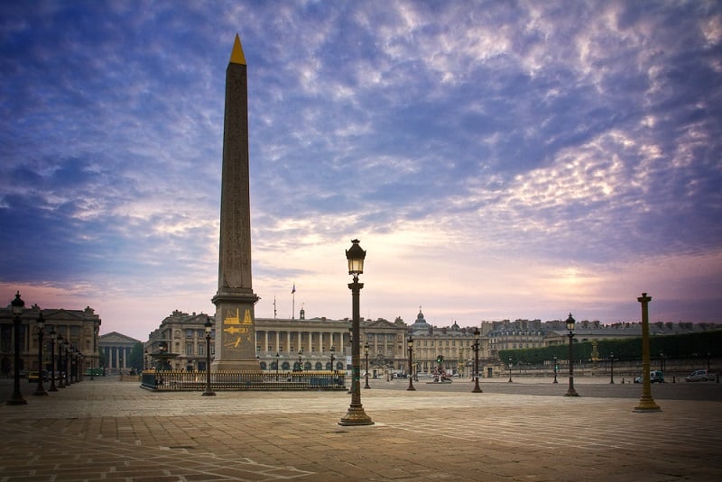 میدان کنکورد پاریس با تاریخچه ی عجیب