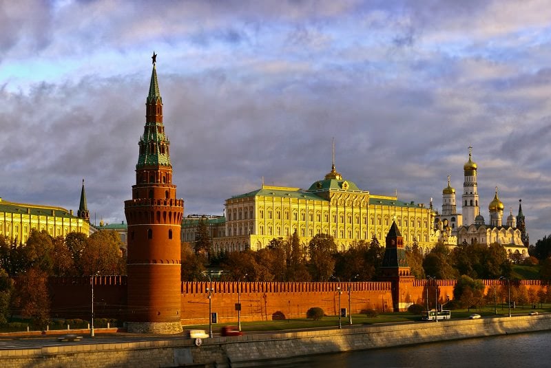 کاخ کرملین، مرکز قدرت سیاسی روسیه