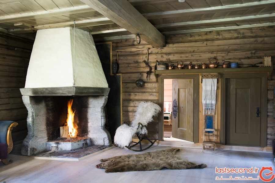 اقامتگاهی رویایی با سقف های چمن کاری شده در دل طبیعت نروژ