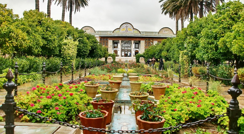 زیباترین باغ های شهر شیراز
