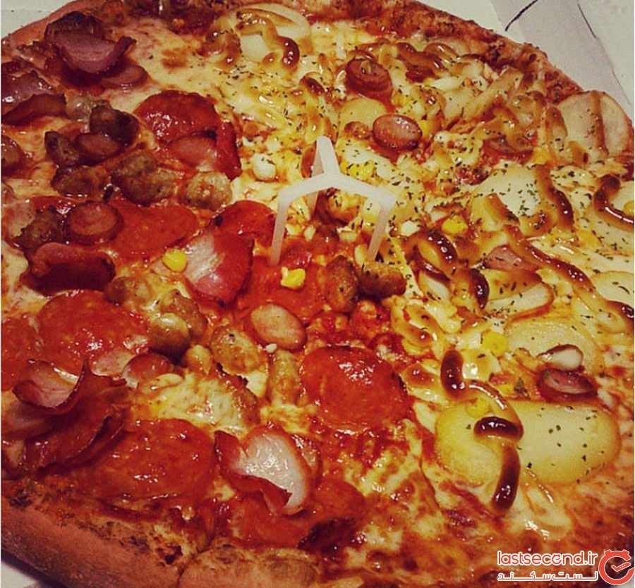 عجیب ترین پیتزاهای جهان