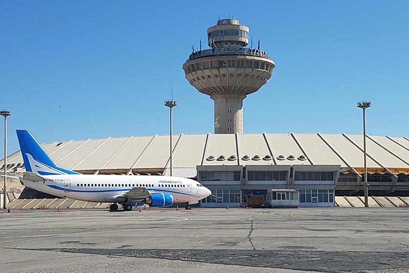 معرفی بزرگترین فرودگاه ارمنستان با نام زوارتنوتس