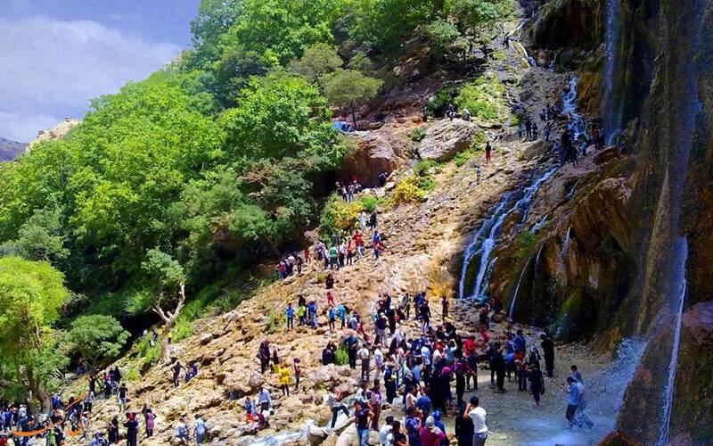 آبشار مارگون ، از معروف ترین آبشارها ایران