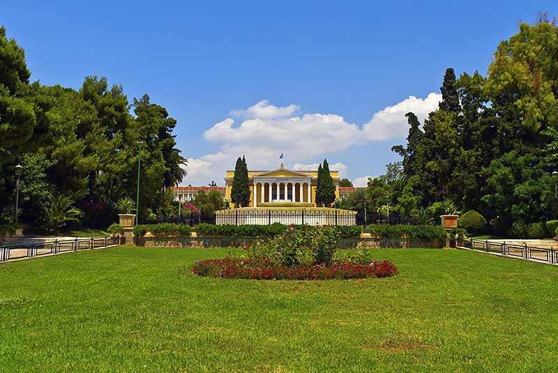 باغ ملی آتن ، تجلی پیوند طبیعت و تمدن یونان