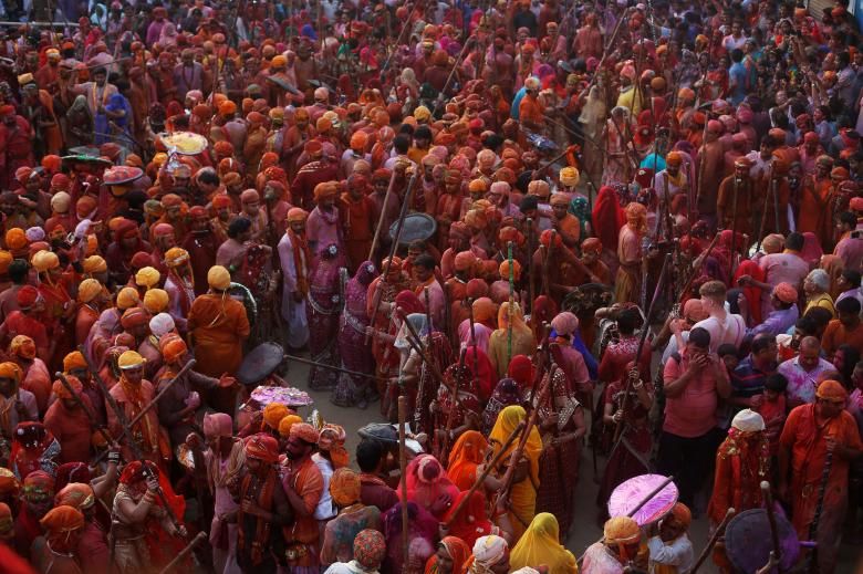 جشن هولی در هندوستان