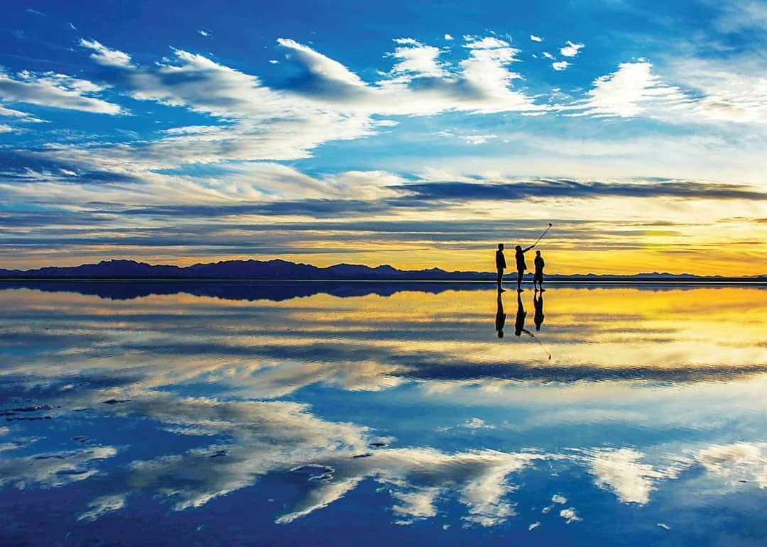 دریاچه مخرگه ، دریاچه ای رویایی در دل دشت ریگ سفید