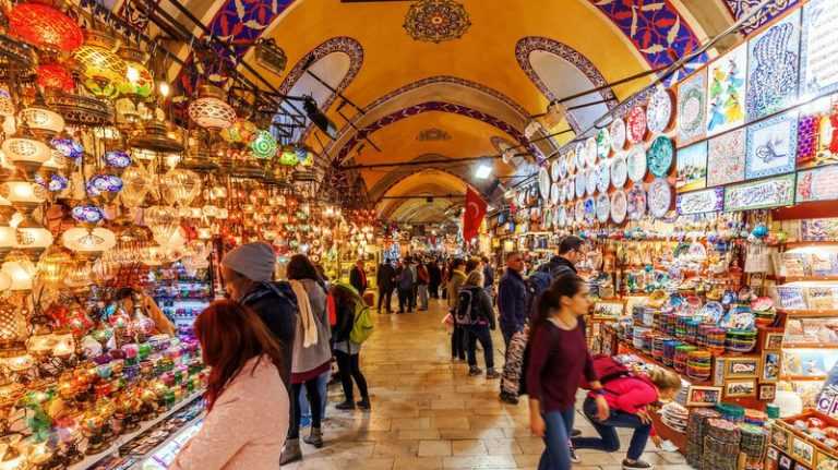 بازار بزرگ استانبول ، وسیع ترین بازارهای ترکیه