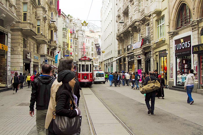 خیابان استقلال استانبول ، مکانی توریستی و زیبا