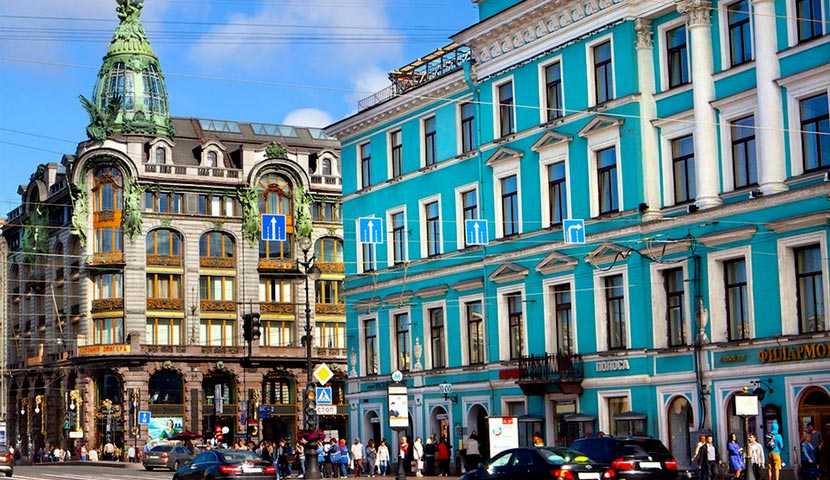 خیابان نوسکی ، اصلی‌ترین خیابان شهر رویایی سنت پترزبورگ