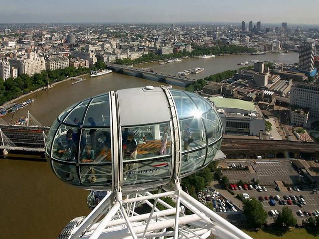 چشم لندن ، بزرگ‌ترین چرخ و فلک اروپا
