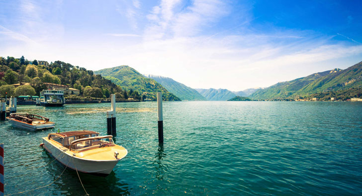 دریاچه کومو ، معروف ترین دریاچه ایتالیا