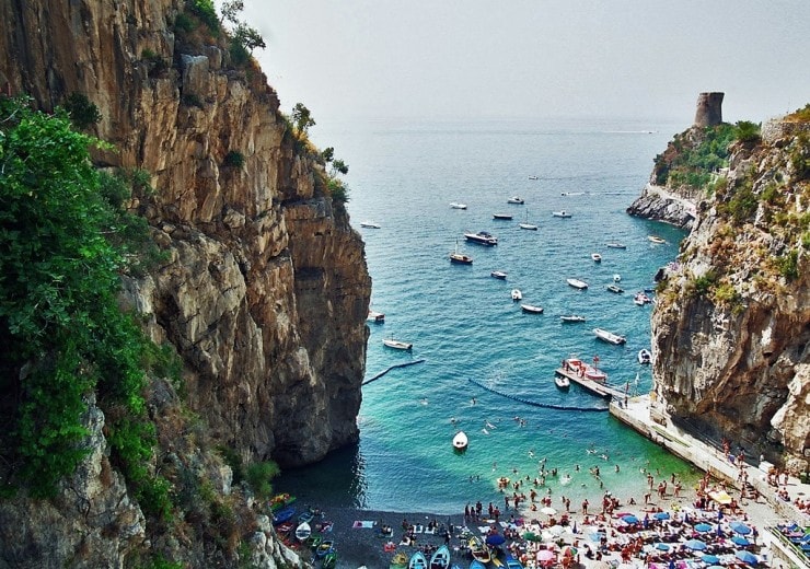 ساحل آمالفی ، یکی از زیباترین مناطق توریستی ایتالیا