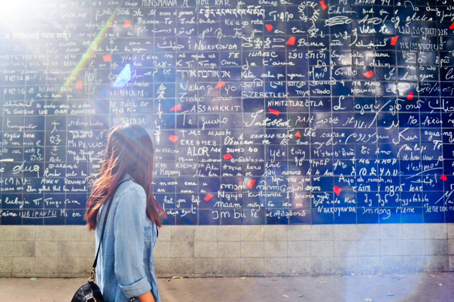 دیوار عشق ، جاذبه ای عاشقانه در پاریس