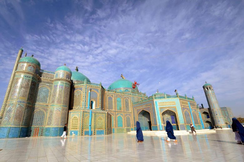 مسجد کبود مزار شریف ، جاذبه ای مذهبی در افغانستان