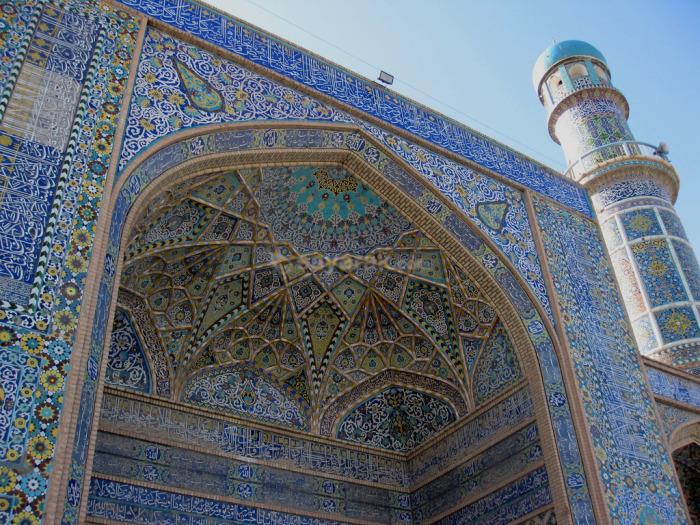 مسجد کبود مزار شریف ، جاذبه ای مذهبی در افغانستان