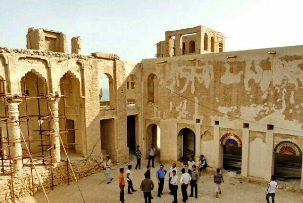 قلعه نصوری بوشهر با ۱۸۰ سال قدمت تاریخی