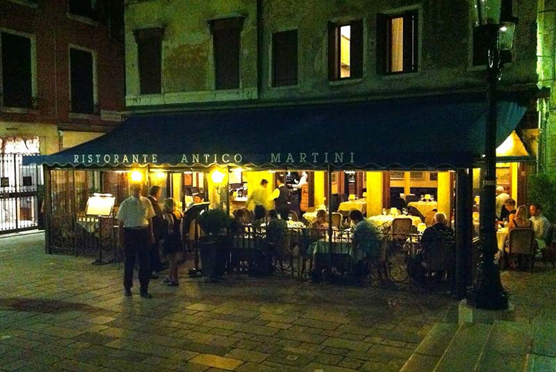 بهترین و معروف ترین رستوران و کافه ها در ونیز