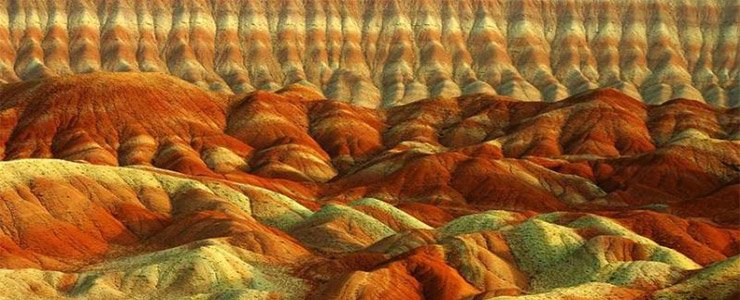 تپه های مریخی دامغان ثبت شده در ناسا