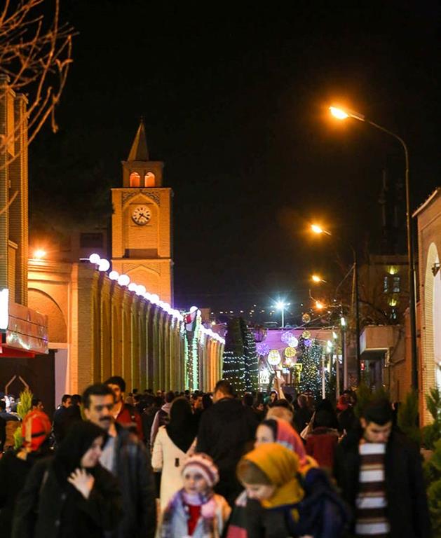جشن بزرگ كریسمس در جلفای اصفهان 