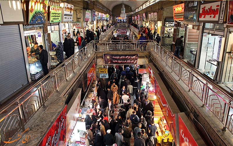 بازار رضا مرکز خرید سوغاتی های اعلای مشهد