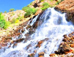 معرفی طبیعت زیبا و توریستی آبشار پشندگان